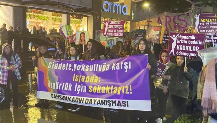 Samsun’da 25 Kasım: Özgürlük için sokaktayız!