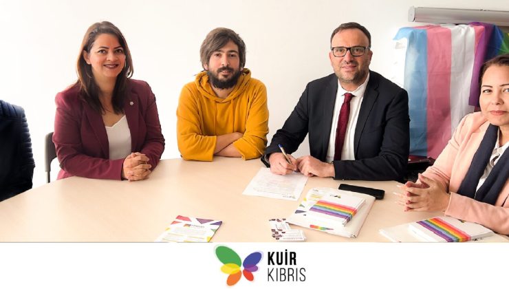 <strong>Girne Belediyesi adayı Zeki Çeler, LGBTİ+ Dostu Belediyecilik Protokolü’nü imzaladı</strong>
