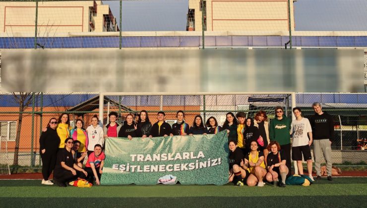 Futbolda transfobiye karşı dostluk maçı