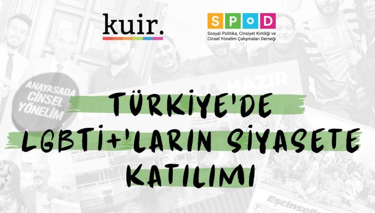Koç Kuir “Türkiye’de LGBTİ+’ların Siyasete Katılımı” sunumuna çağırıyor