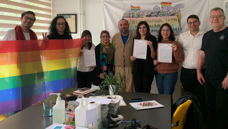 TİP Milletvekili Adayları LGBTİ+ Hakları Sözleşmesi’ni Kaos GL ofisinde imzaladı