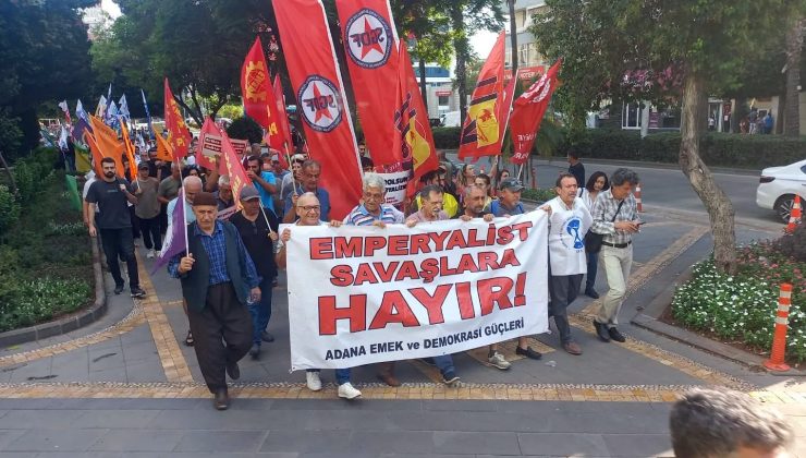 Adana’da Barış Yürüyüşü